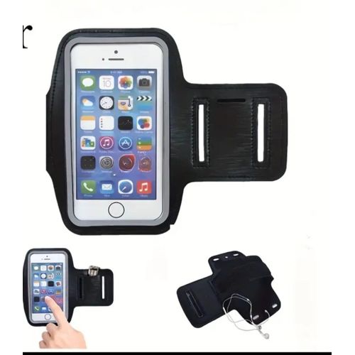 Brassard Sport Haute Qualite Standart, Impermeable, Rangement clés, Ecouteurs - Pour Smartphone Telephone iPhone, Samsung Galaxy, Oppo, HTC, Huawei