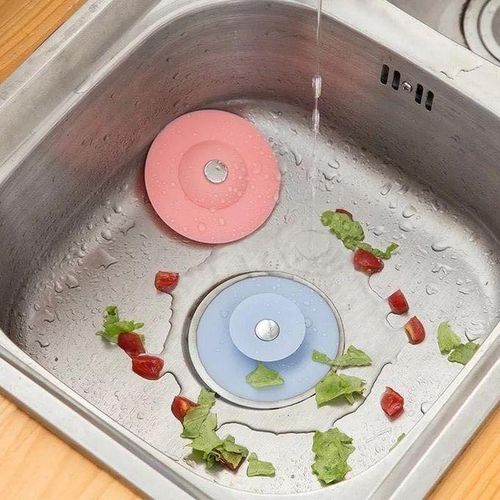 a filtres Couvercle de drain en silicone - Protège contre la saleté et les bactéries, idéal pour la cuisine