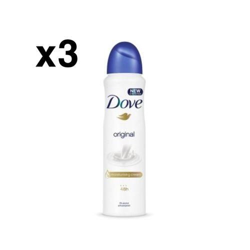 3 Déodorant Spray original 250 ml