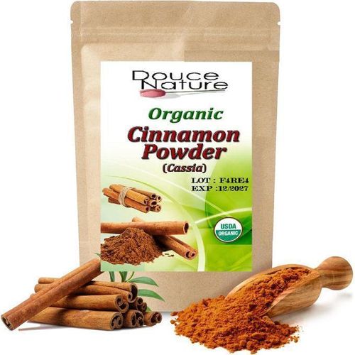 Cannelle de Ceylan 250g ( 100% Pure et Naturelle - Qualité Supérieure ) Cannelle en poudre en Sachet Fraîcheur Sous Vide – Vegan, Sans additif (250)