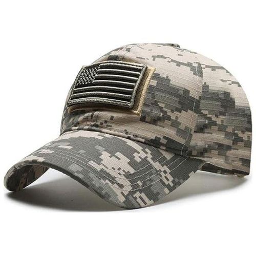 Casquette unisexe Drapeau américain, Chapeau réglable Design Pour les voyages et la chasse