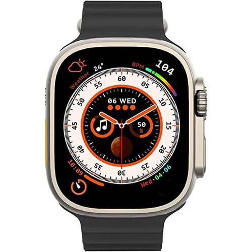 Smart watch ultra Aluminium Sport Band GPS, APPEL,Charge sans fil