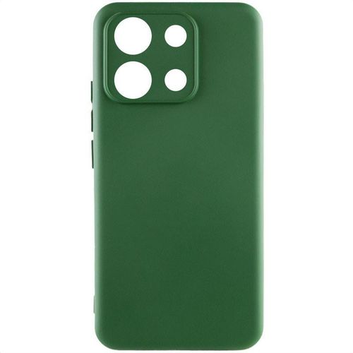 Pochette Coque en Silicone pour Redmi 15C 4G Silicone et Discrete Vert