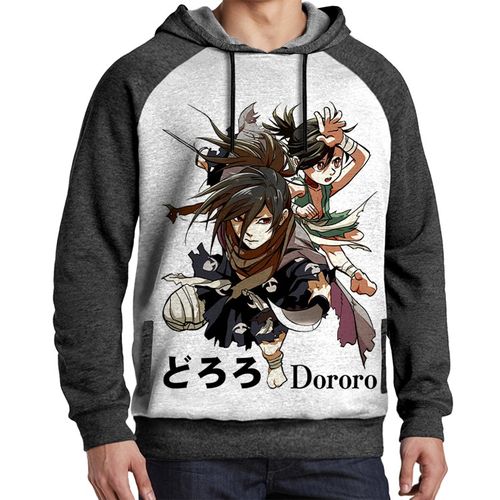 Dororo Manga Japan Otaku Hoodie Capuche Sweatshirt Anime Capuchon Tshirt