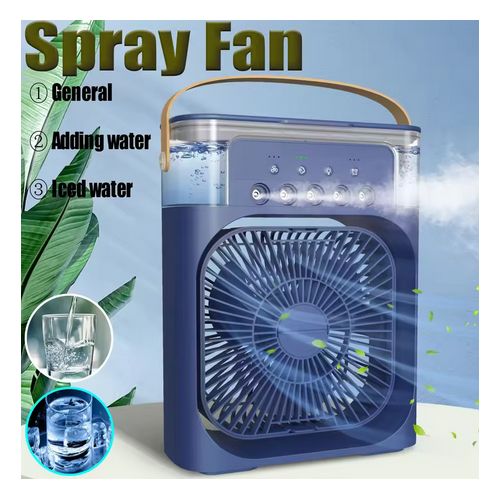 Climatiseur portable 4 en 1 mini ventilateur personnel vaporisateur de refroidissement petit humidificateur dair ventilateur de bureau pour la maison le bureau et la chambre
