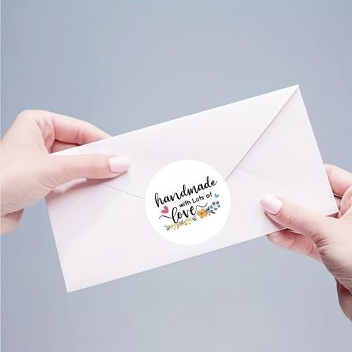 120pcs Autocollants Mignons Floraux et Curs Adapts pour Emballage de Cadeaux Douches Mariages Anniversaires - Pastel Ple - Petits Autocollants Dcoratifs Ronds en Papier pour Fournitures dEmballage