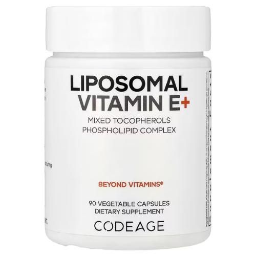 Vitamine E liposomale Tocophrols mixtes - 90 capsules - Vitamine E
