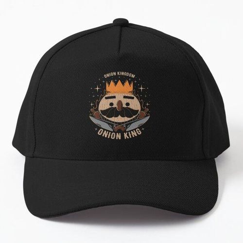 casquette personnalisée Le roi de l'oignon casquette noire unique