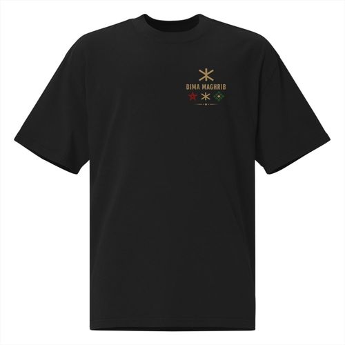 T-shirt DIMA MAGHRIB – From Atlas to the World - Black