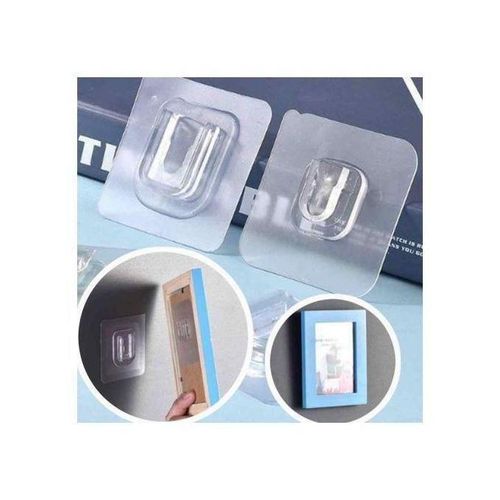 Crochets muraux adhésifs double face Cintre mural Ventouse transparente