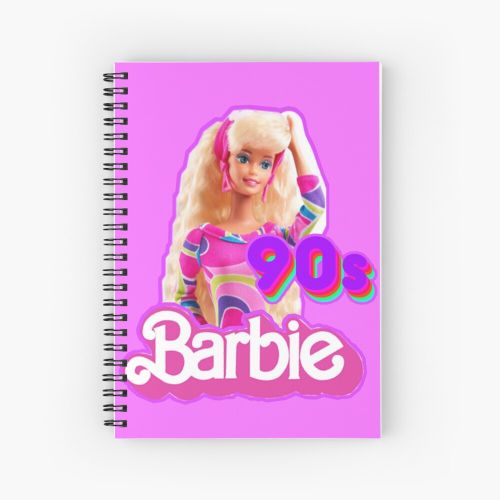 Y2k aesthetics 90s totally hair Spiral Notebook - Bloc note