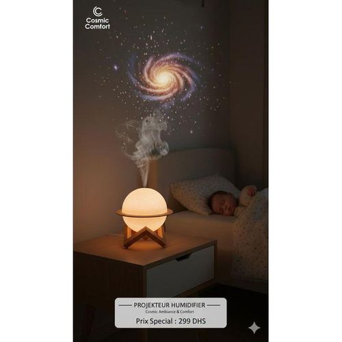 Projecteur Humidificateur Cosmic Ambiance