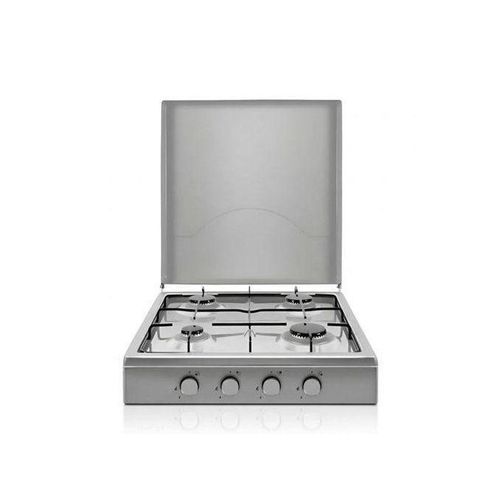 Cuisinière à gaz 4 feux avec couvercle