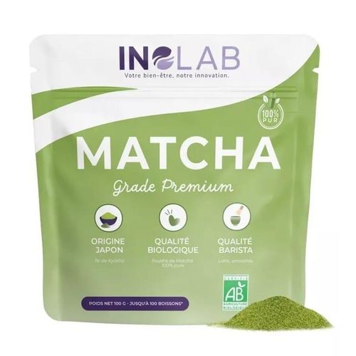 Matcha bio premium – Poudre de matcha du Japon, 100g