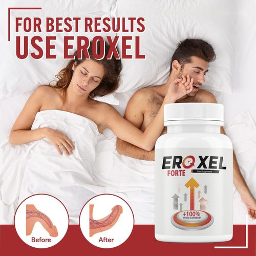 Eroxel Booster de Testostérone Naturel - Augmente force, performance et énergie -sportif