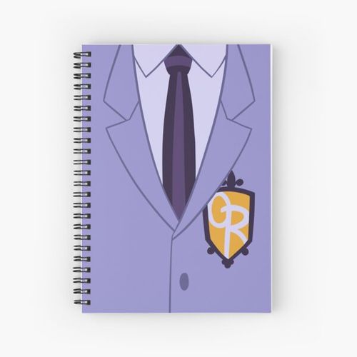 Ouran High School Uniform Spiral Notebook Bloc note
