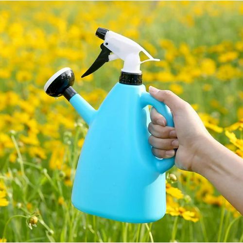 Seau d'eau pour plantes, arrosoir de jardinage à usage domestique, vaporisateur à double usage, pulvérisateur de jardin