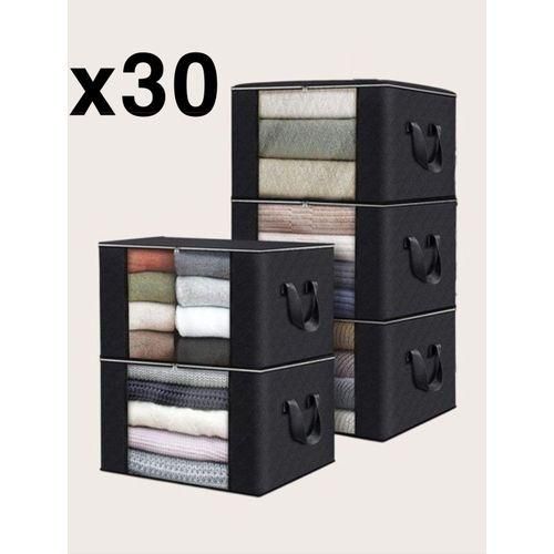 30 Sac de rangement stockage de vêtements et de literie grande capacité ..