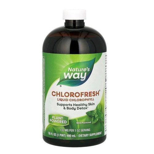 Chlorophyll Boosts Healthy skin andbody detox mint falvored 480ml