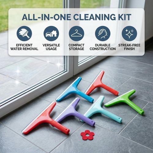 Raclette de Nettoyage Multi-Surfaces – Efficacité Étincelante