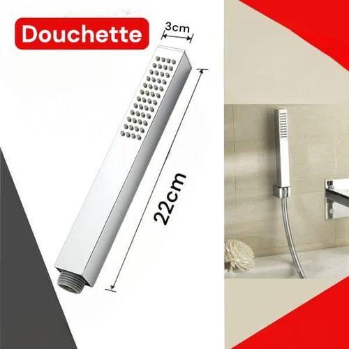 Pommeau de Douche à Main Haute Pression – Jet Puissant & Économie d’Eau ,Installation Facile & Design Moderne