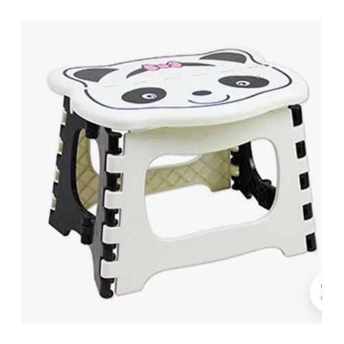 Marchepied Panda pour Tout-Petits – Tabouret Sécurisé, Pliable et Compact