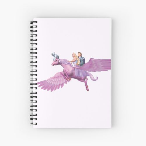 Barbie Magic of Pegasus Princess Anika Spiral Notebook - Bloc note