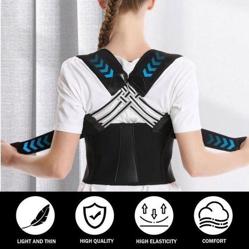 Correcteur de Posture Réglable Ceinture Ergonomique Confortable pour Dos et Épaules pour Hommes et Femmes