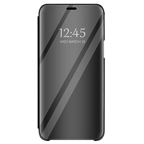 SAMSUNG GALAXY A9 2018 Mirror Leather Case - Black