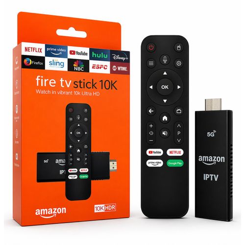 Smart TV Stick 4K Ultra HD Android Streaming Device avec Tlcommande WiFi