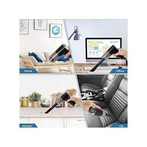 Aspirateur 2en1 12V Puissant 120W aspirateur de voiture portable sans fil