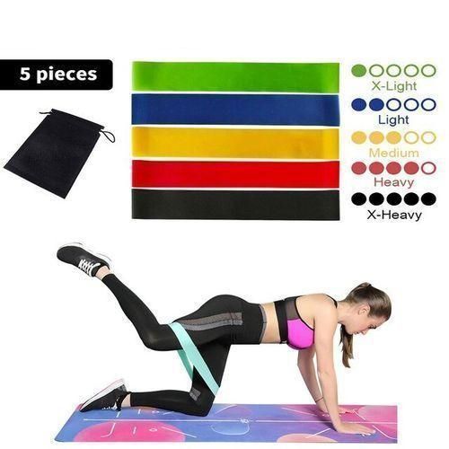 Fitness Yoga Résistance Bandes Sport Body Latex Belt Strap Musculation