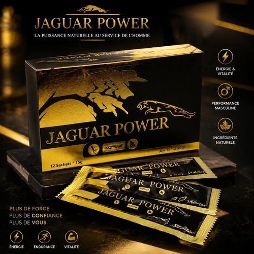 JAGAR Power Royal Miel 12 Sachets - chaude d'aliments sante pour hommes, miel à base de plantes naturelles pures (paquet de 12 sachets)