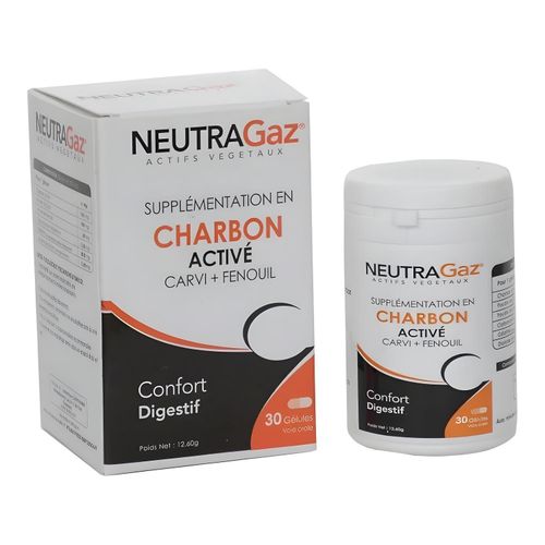 Charbon Actif - Confort Digestif - 30 Gélules