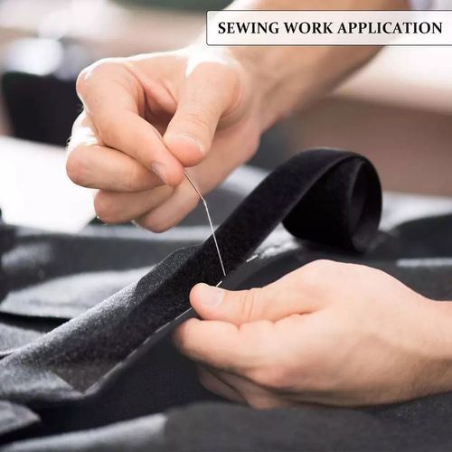 Ruban Adhésif à Velcros, Bande de Fixation et de Couture