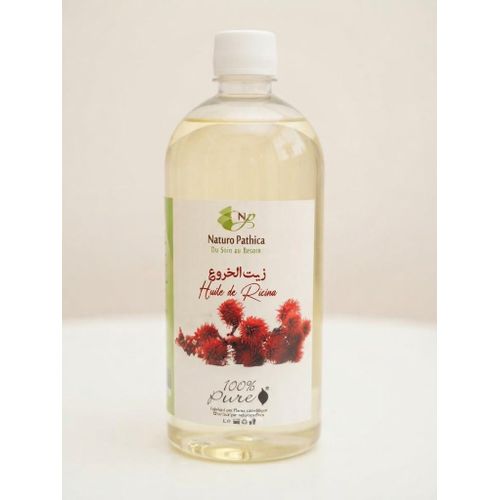 Pathica Huile de Ricina / Huile de Ricin 100% Pure – Soin Capillaire et Cils