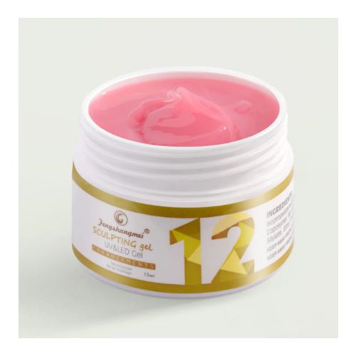 gel UV constructeur pour extension d'ongles, 15 g #12