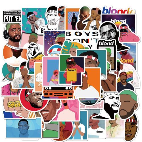 stickers hiphop rap music pour moto, PS4, ordinateur portable, guitare, casque, chanteur LOT/30 pcs