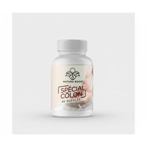 Complément Alimentaire Spécial Colon - 40 Gélules pour Confort Digestif et Équilibre Intestinal
