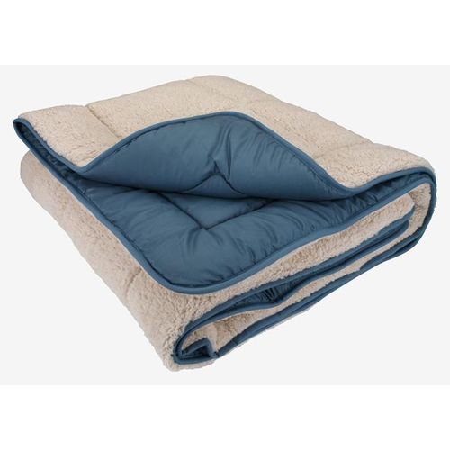 Couette chaude en sherpa (240 x 220 cm)
