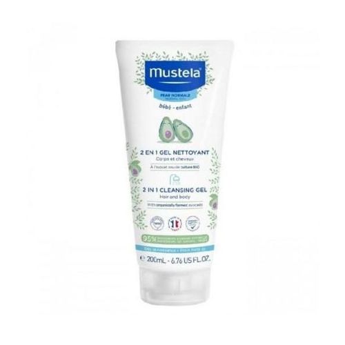 2 EN 1 GEL NETTTOYANT CORPS ET CHEVEUX 200ML