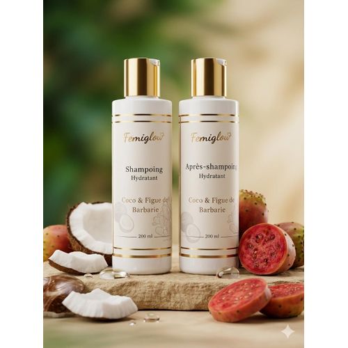 Pack Shampoing + Après-Shampoing Hydratant – Sans Sulfate & Sans Paraben