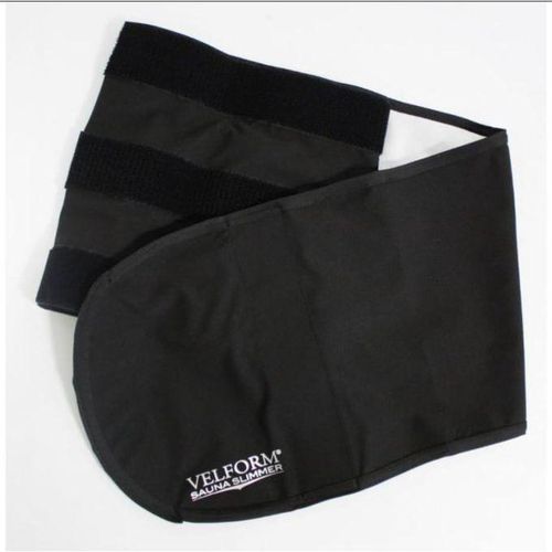 Ceinture de Sudation Noire Sauna Slimmer Perte de Poids Rapide