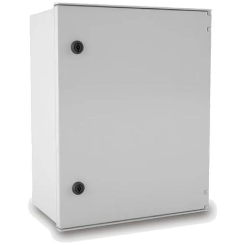 Coffrets Métalliques Galvanisés en Métal Étanche Boite de Derivation Electrique avec Couvercle à Charnière, IP55 Boîte de Jonction Metalique, Coffret Électrique 600x500x200mm