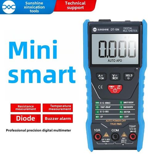 Multimètre numérique intelligent compact et précis