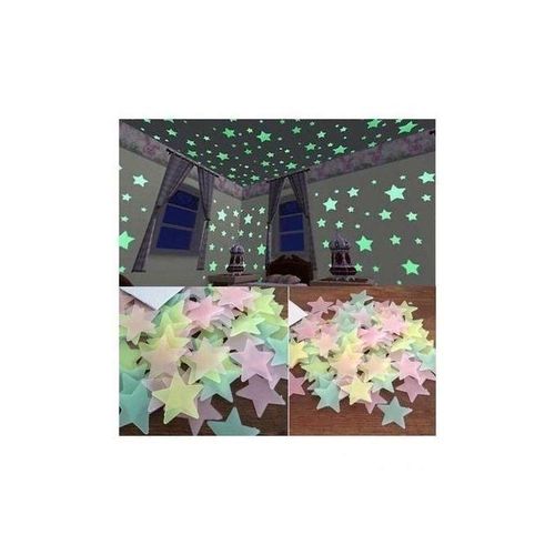 Étoiles rendues lumineuses le soir