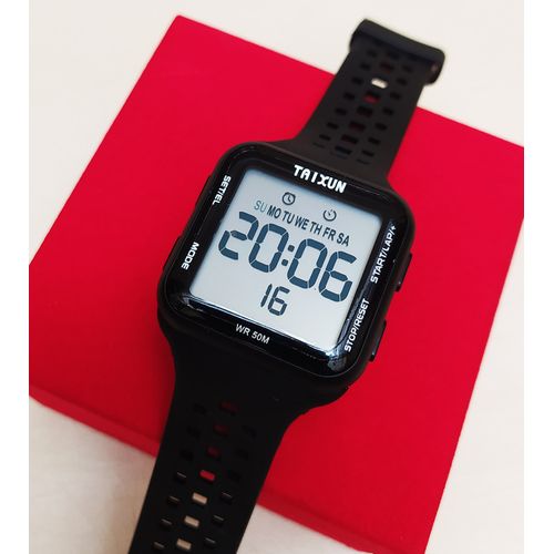 montre Sports élégante Numérique Lumineux Multifonction water-résiste By Lharass