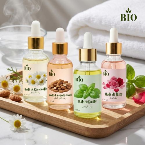 Gamme Huiles Aromatiques et Beaut Naturelle 50 ml Routine beaut et clat