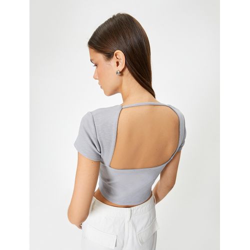 t-shirt gris pour femme