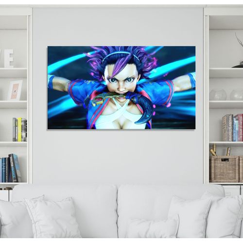 Tableau decoratif Yasmine Street Fighter 6 Game - Mural - taille en choix